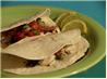 Grilled Halibut Tacos With Roasted Tomato & Tequila Salsa