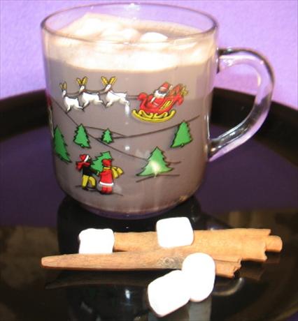 Sinless Dark Chocolate Hot Chocolate. Photo by Marlene.