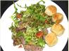 Mediterranean Steak Salad. Recipe by billikers
