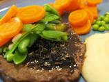 Pan Seared Steaks With Balsamic Onions