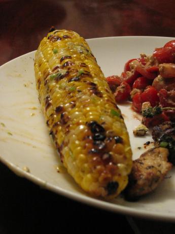 Grilled Corn With Chili Lime Butter. Photo by Dr. Jenny