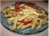 Penne Pasta With Multi-Colored Peppers