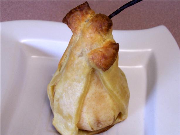 Ouzo Spiced Pears Wrapped in Puff Pastry. Photo by Rita~