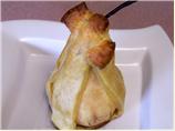 Ouzo Spiced Pears Wrapped in Puff Pastry