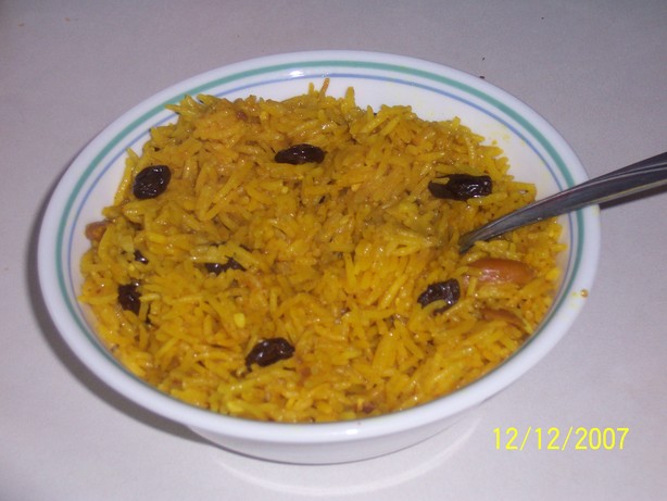 Persian-Style Basmati Rice Pilaf. Photo by mizzlizzita