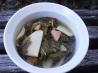 Mixed Greens With Turnips & Tasso. Recipe by Bayhill