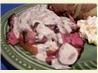 Steak Served on Parmesan Toasts With Sour Cream/Onion/Garlic Sau. Recipe by ~Nimz~