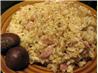 Chestnut and Bacon Risotto With Savoy Cabbage