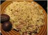 Chestnut and Bacon Risotto With Savoy Cabbage