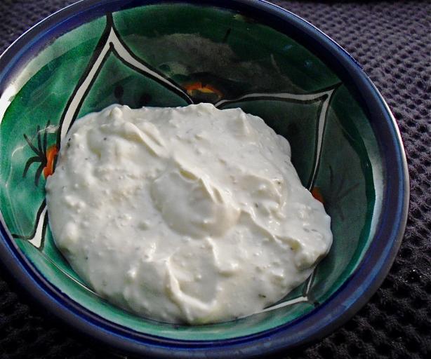 Feta Cheese Dressing. Photo by PaulaG