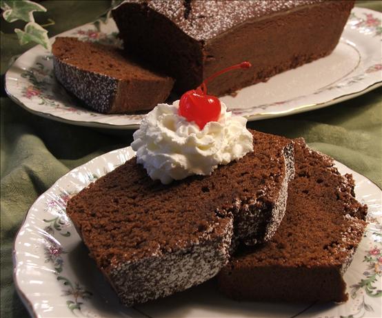 Mexican Chocolate Pound Cake. Photo by Wildflour