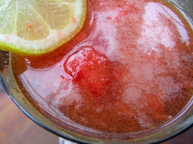 Strawberry Punch (Erdbeerbowle). Photo by Andi of Longmeadow Farm