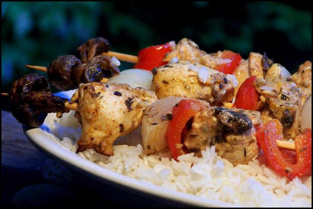 Shish Taouk - Chicken Kebabs. Photo by NcMysteryShopper