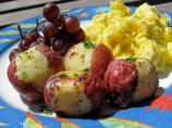 Roasted  New Potatoes With Lemon Horseradish