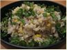 White Rice Pilaf With Corn, Roasted Chiles and Fresh Cheese. Recipe by Sage