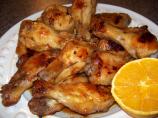 Sweet and Hot Orange Wings