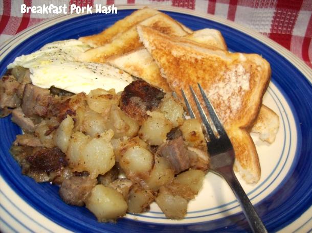 Breakfast Pork Hash. Photo by Chef shapeweaver &copy;