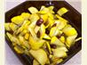 Warm Green and Yellow Squash Salad With Cranberry Vinaigrette. Recipe by Sage