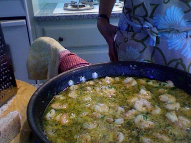 Easy Shrimp and Scallop in White Wine Sauce. Photo by Chef #1569934