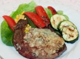 Blue Cheese Topped Grilled Ranch Steak