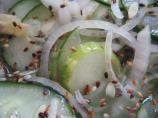 Quick Pickled Cucumber and Ginger