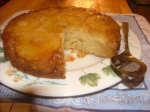 Decadent Pineapple Rum Upside-Down Cake. Photo by Lvs2Cook