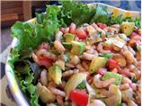 Artichoke Avocado Shrimp Salad