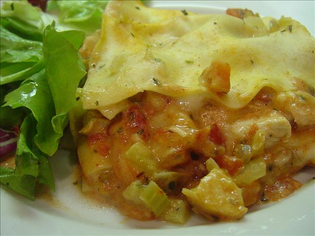 Creamy Chicken Lasagna. Photo by Sharlene~W