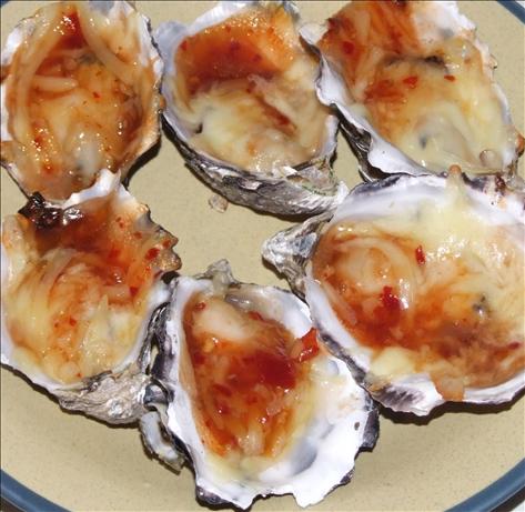 Sweet Chili Oysters. Photo by Peter J