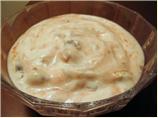 Greek Yogurt With a Honey/Fig/Date Swirl