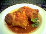 Cabbage Stuffed With Two Meats
