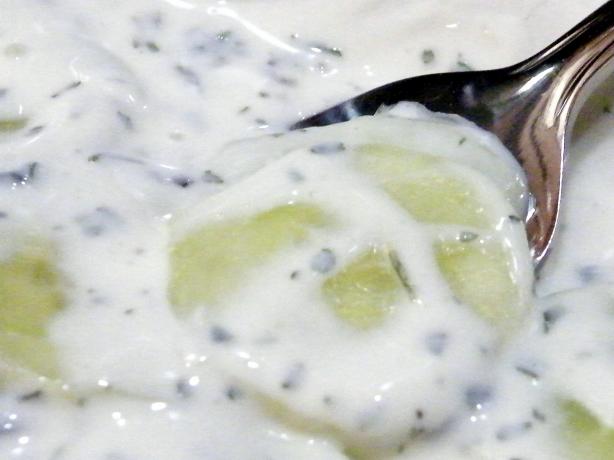 Gurkensalat (Cucumber Salad). Photo by Chef RZ Fan