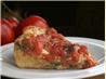 Deep Dish Spinach and Mozzarella Pizza
