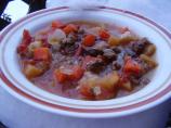 Crock Pot Root Vegetable Ground Beef Stew
