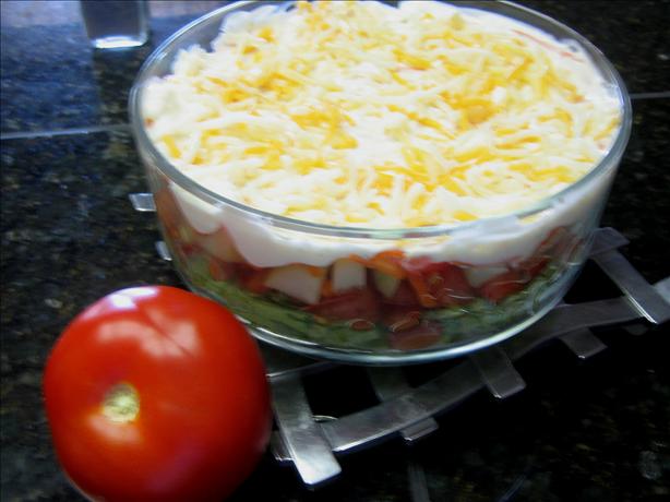 Cooking Light's Seven-Layer Salad. Photo by Junebug