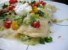 Enchiladas De Calabacitas Con Salsa Crema De Chile (Zucchini Enc