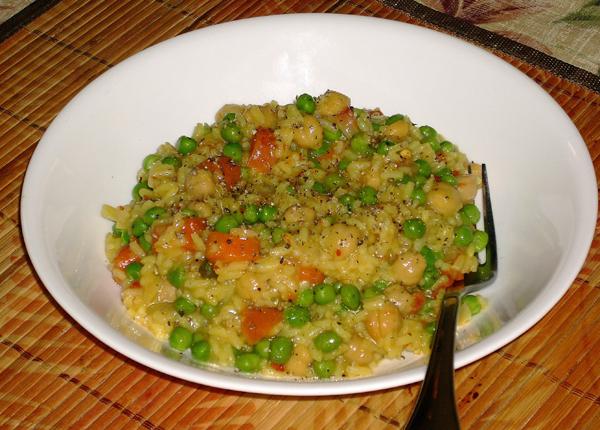 Vegetarian Paella. Photo by Chef Joey Z.