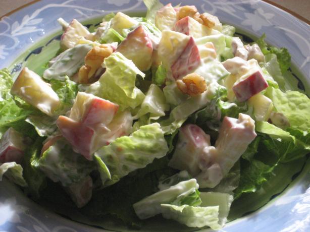 Diabetic Friendly Waldorf Salad. Photo by DeeVaFoodie