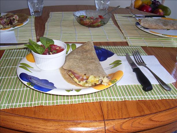 Frittata Wrap. Photo by Sage