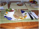 Frittata Wrap. Photo by Sage