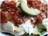 Hawaiian Dressing With Avocado, Egg and Spinach Salad