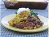 Beef Mole Tamale Pie