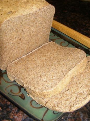 Sugar-Free, Fat-Free Whole Wheat Bread [ Bread Maker ]. Photo by DuChick