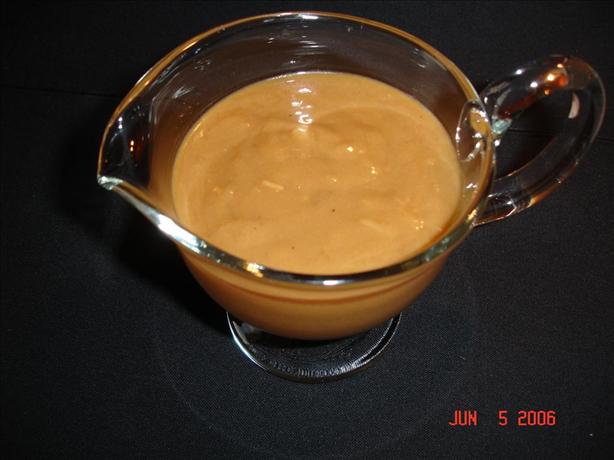 Quick and Easy Vegetarian Gravy. Photo by AprincessMOM :O)