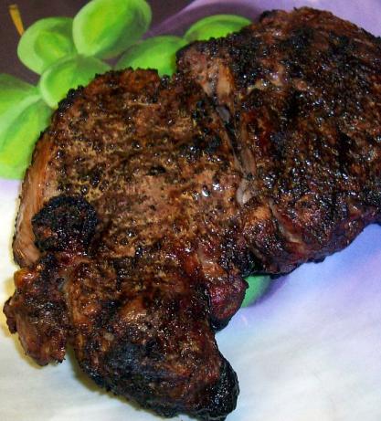 Cowboy Coffee Rub for Grilled Steaks. Photo by diner524