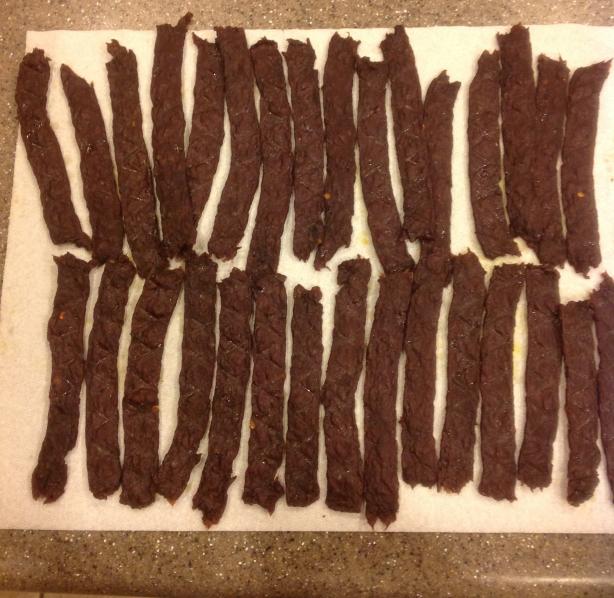 Hamburger Beef Jerky. Photo by Zeezrom