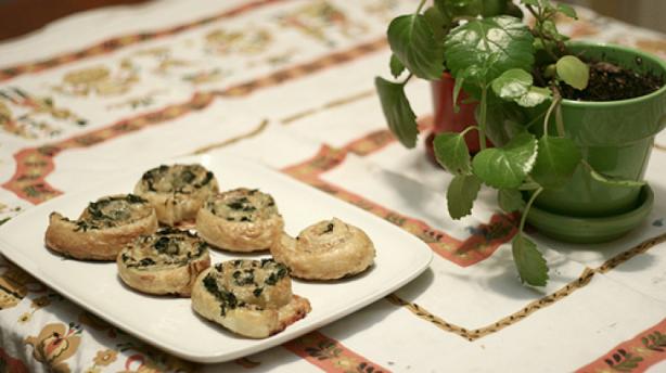 Spinach Gruyere Puff Pastry. Photo by DonnaStewart45238