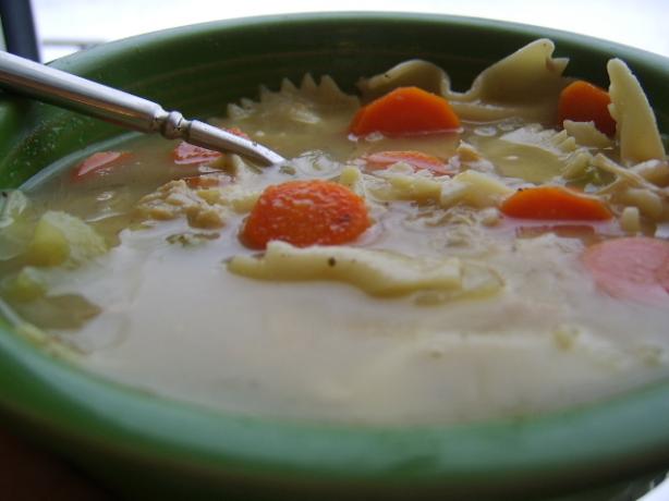 Chicken Stock Using Carcass. Photo by LifeIsGood