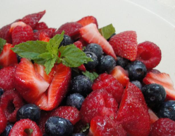 Very  Berry Salad. Photo by Debbwl