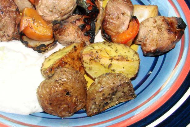 Roasted Oregano Potatoes. Photo by Boomette